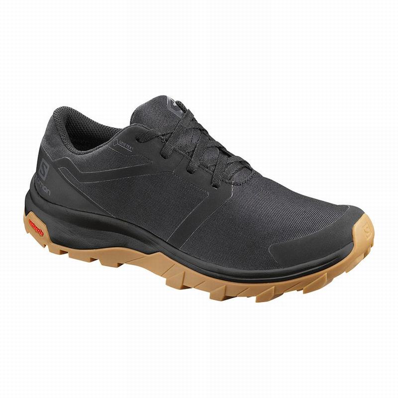Salomon Israel OUTBOUND GTX W - Womens Hiking Shoes - Black (RQXI-01469)